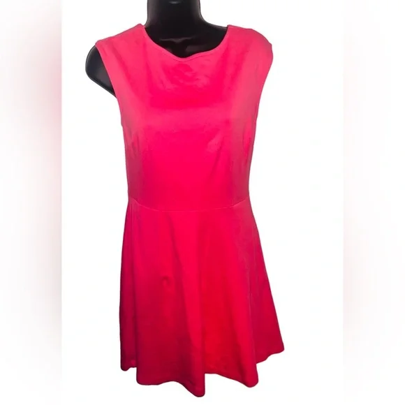New York & Company Hot Pink Dress - Picture 2 of 9